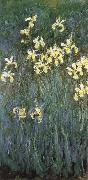 Claude Monet Yellow Irises Spain oil painting artist